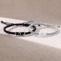 Fortune Jewel Bamboo Pattern Healing Couple Rope Bracelet