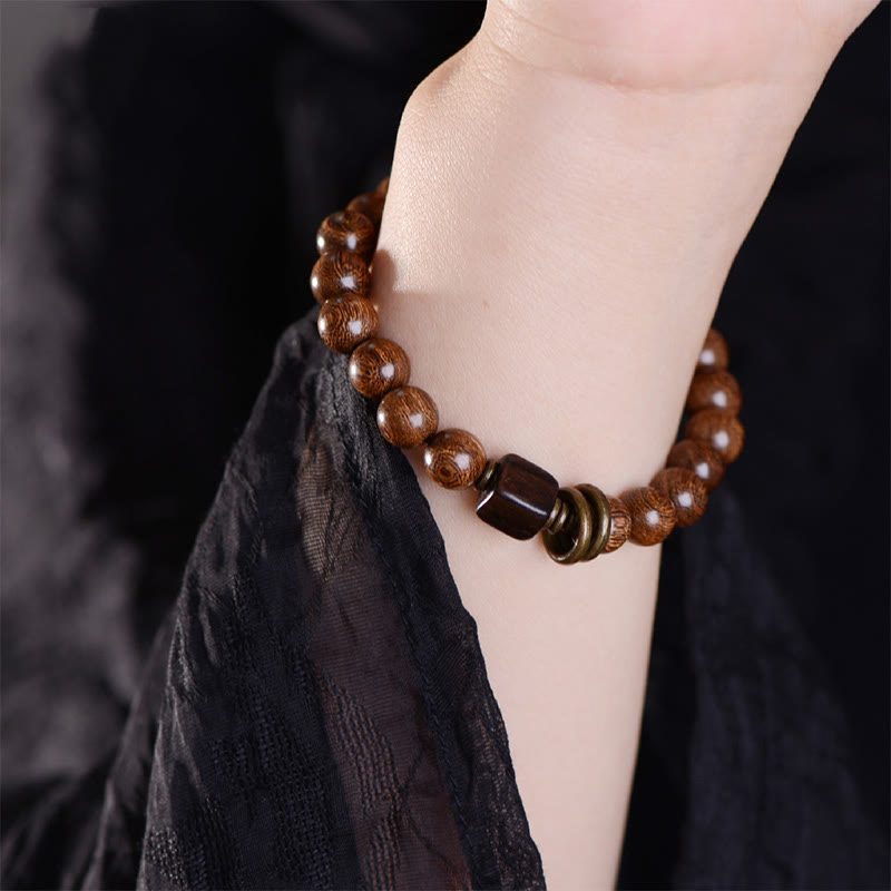 Fortune Jewel Phoebe Zhennan Wood Spirituality Bracelet