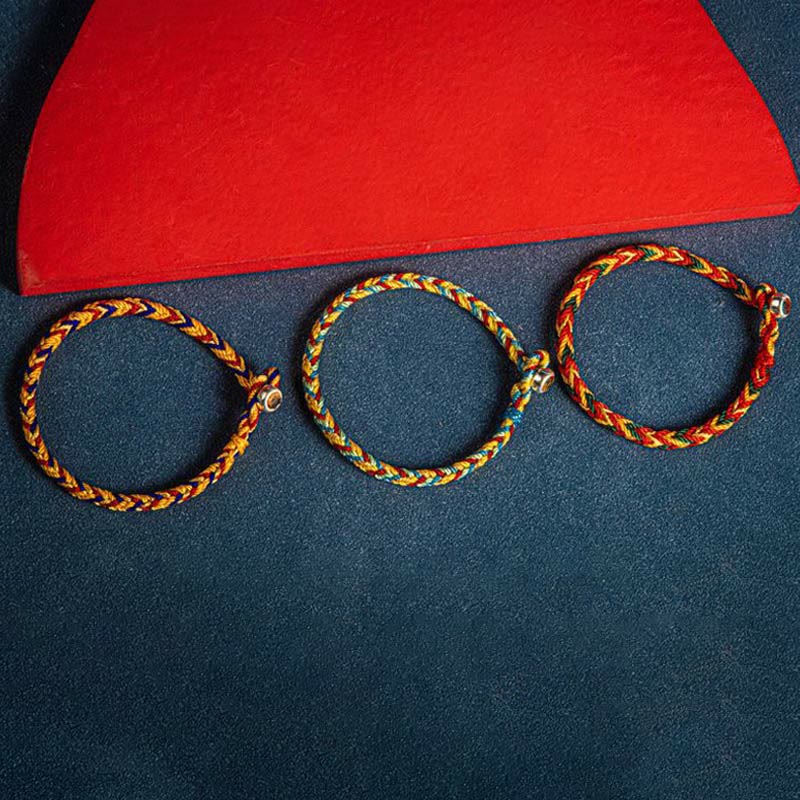 Fortune Jewel "May you be safe and sound all year round" Lucky Multicolored Bracelet