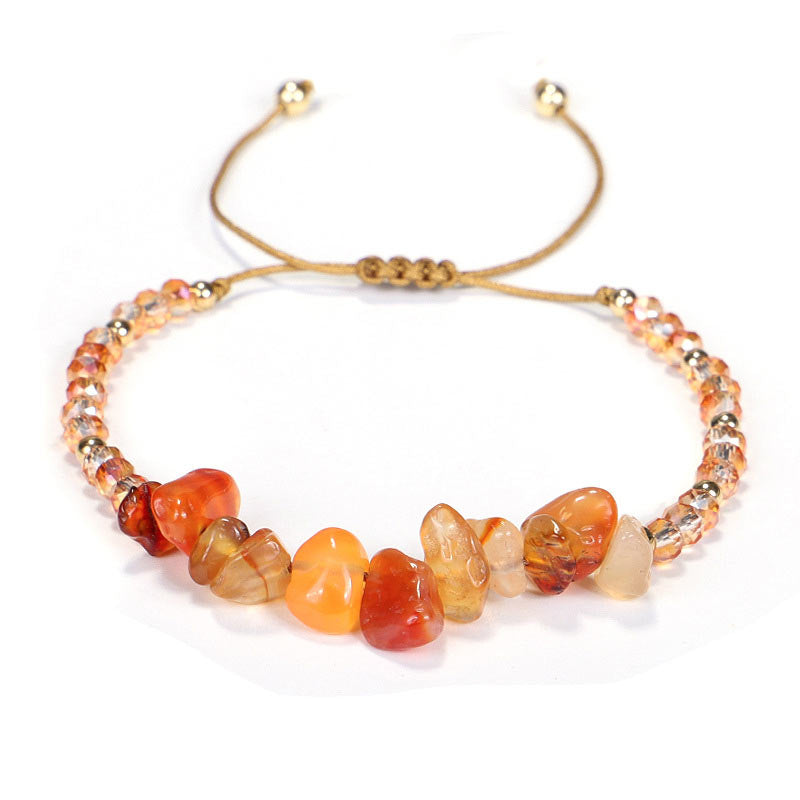 Fortune Jewel Amethyst Purify Knit Bracelet