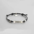 Fortune Jewel 925 Sterling Silver Red String Luck Strength Braid Bracelet