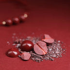 Fortune Jewel Natural Lucky Cinnabar Bead Blessing String Bracelet Anklet