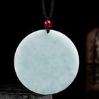 Fortune Jewel Chinese Zodiac Dragon Jade Success Amulet String Necklace