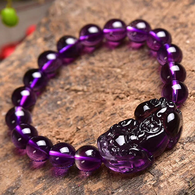 Fortune Jewel Feng Shui Amethyst Fortune Wealth Bracelet