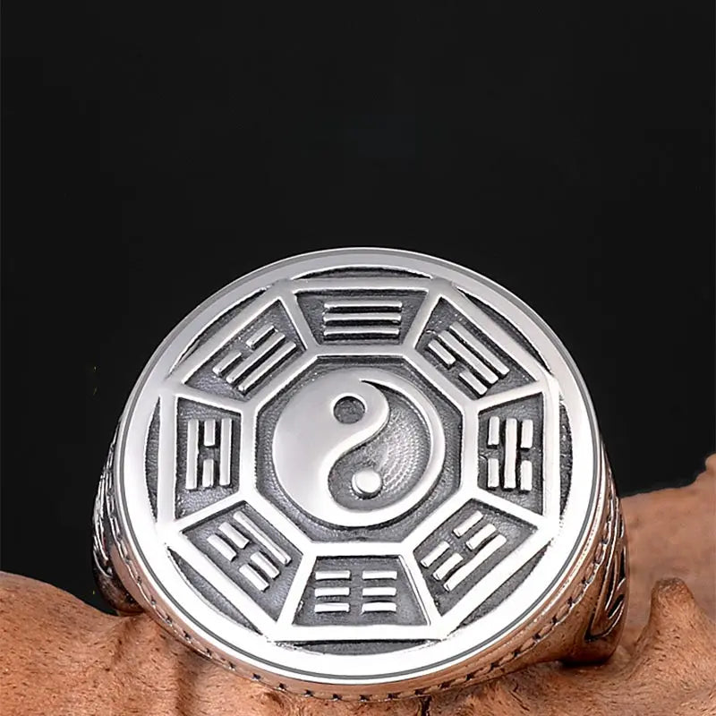 Yin Yang Balance Adjustable Ring Fortune Jewel