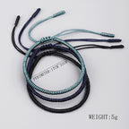 Fortune Jewel Tibetan 3Pcs King Kong Knot Handcrafted Amulet Strength Bracelet