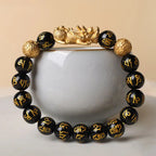 Fortune Jewel "Blessings of Protection to Attract Wealth" PiXiu Bracelet Includes Gift Message Card Fortune Jewel