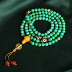 Fortune Jewel Tibetan Turquoise Mala Balance Necklace Bracelet
