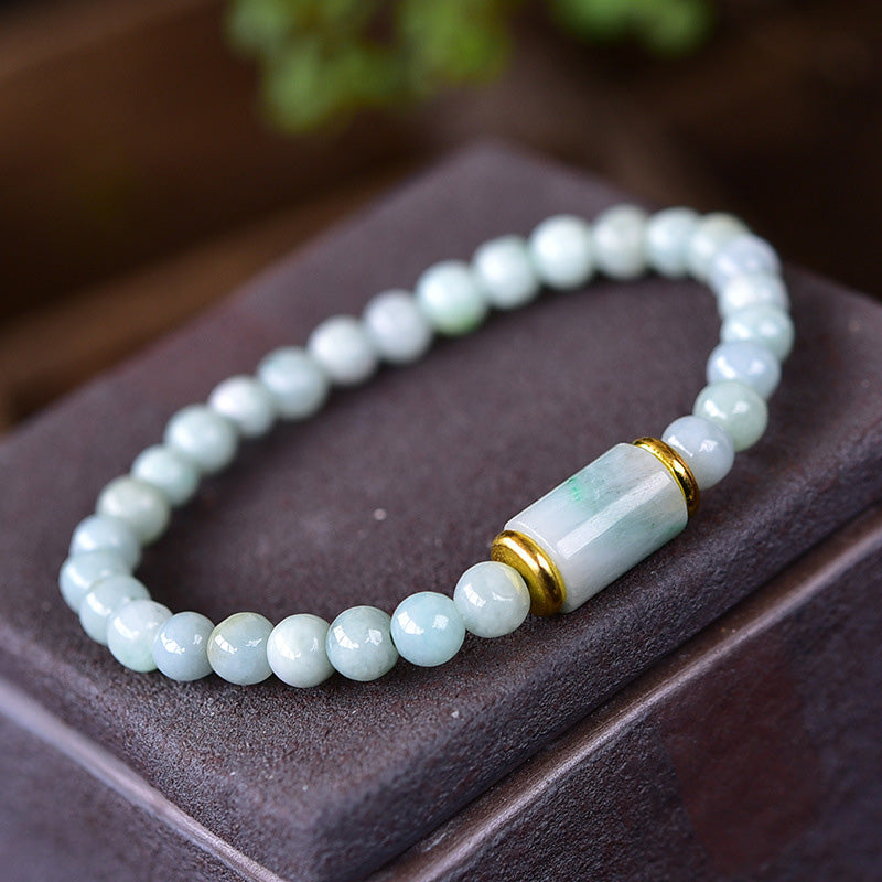 Fortune Jewel Natural Jade Luck Prosperity Bracelet