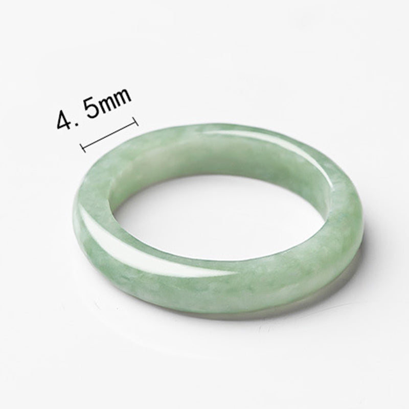 Fortune Jewel Natural Jade Prosperity Abundance Ring