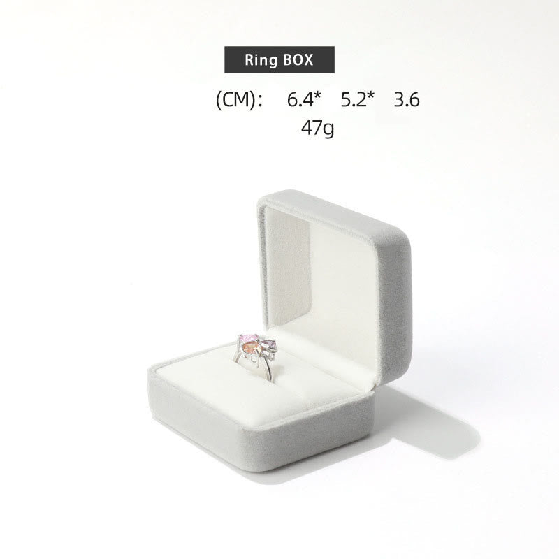 Fortune Jewel Pearl Copper Plated Gold Flower Happiness Wealth Ring