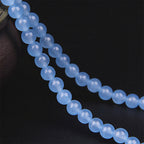 Fortune Jewel 108 Beads Blue Crystal Healing Bracelet Mala