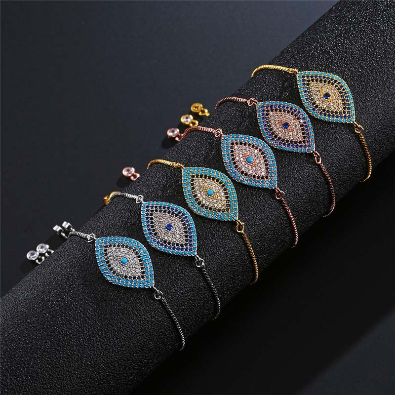 Fortune Jewel Evil Eye Protection Healing Bracelet