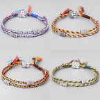 Fortune Jewel  Head Serenity String Bracelet