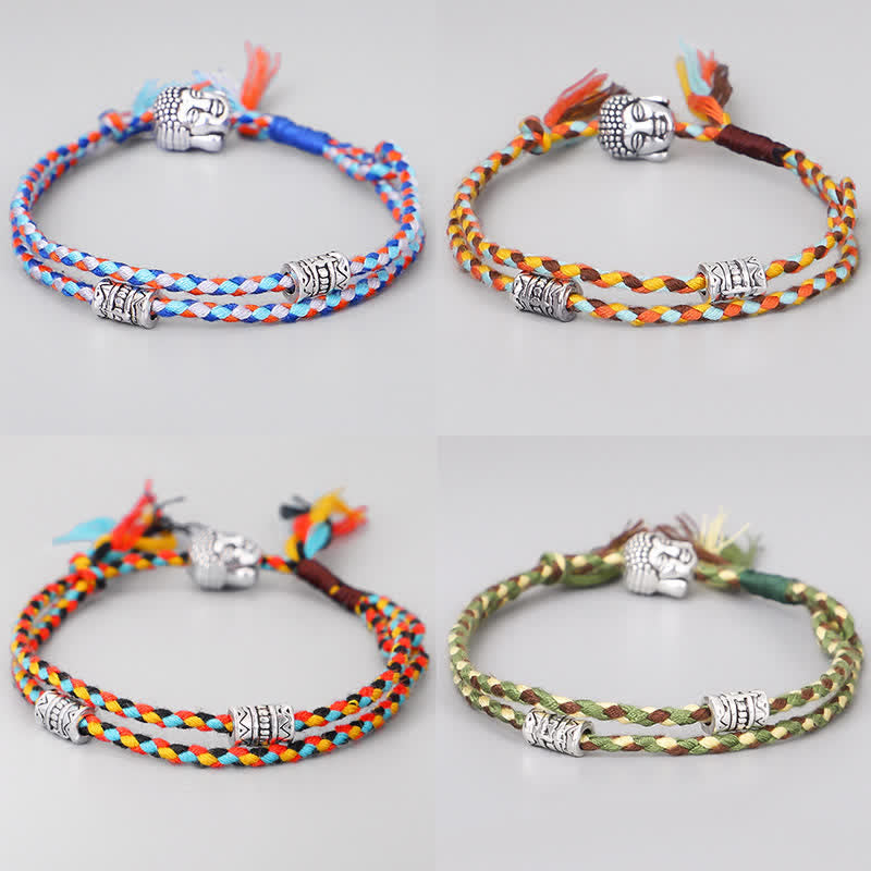 Fortune Jewel  Head Serenity String Bracelet