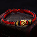 Fortune Jewel Colorful Rope True Love Knot Luck Handmade Bracelet