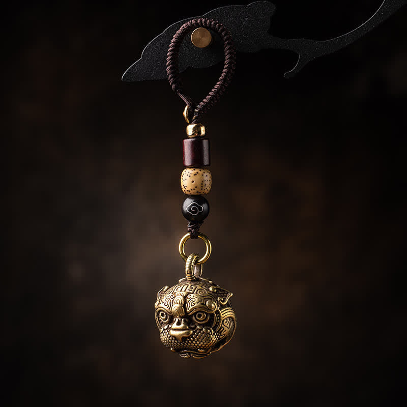Fortune Jewel PiXiu Wealth Copper Key Chain
