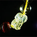 Fortune Jewel Natural Citrine Double PiXiu Tiger Eye Prosperity Protection Bracelet