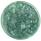 Fortune Jewel Natural Jade Kirin Abundance String Necklace Pendant