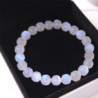 Fortune Jewel Natural Moonstone Lotus Love Bracelet