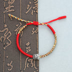 Fortune Jewel Handmade Colorful King Kong Knot Buddha Serenity String Bracelet