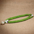 Fortune Jewel Natural Bodhi Seed 108 Beads Mala Wisdom Bracelet