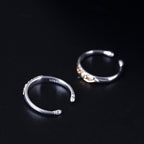 Fortune Jewel 925 Sterling Silver Lotus Flower New Beginning Ring Fortune Jewel