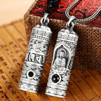 Fortune Jewel Chinese Zodiac Natal Buddha Projection Prosperity Necklace Pendant Fortune Jewel