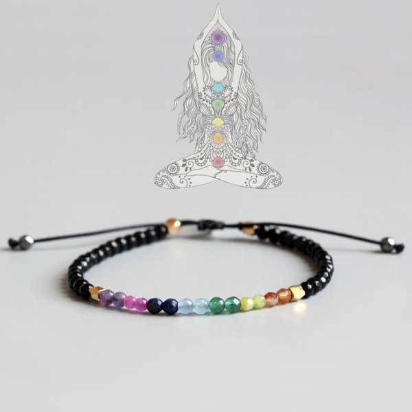 Buddha & Karma 7 Chakra & 12 Constellation Bracelets - Reveal Your True Potential