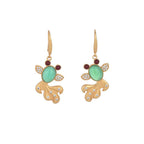 Fortune Jewel FengShui Jade Koi Fortune Earrings