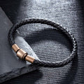Fortune Jewel Vintage Leather Rope Luck Braid String Bracelet