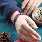 Fortune Jewel Amethyst Crystal Positive Transformation Bracelet