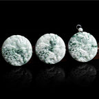 Fortune Jewel Mountain Landscape Jade Abundance String Necklace