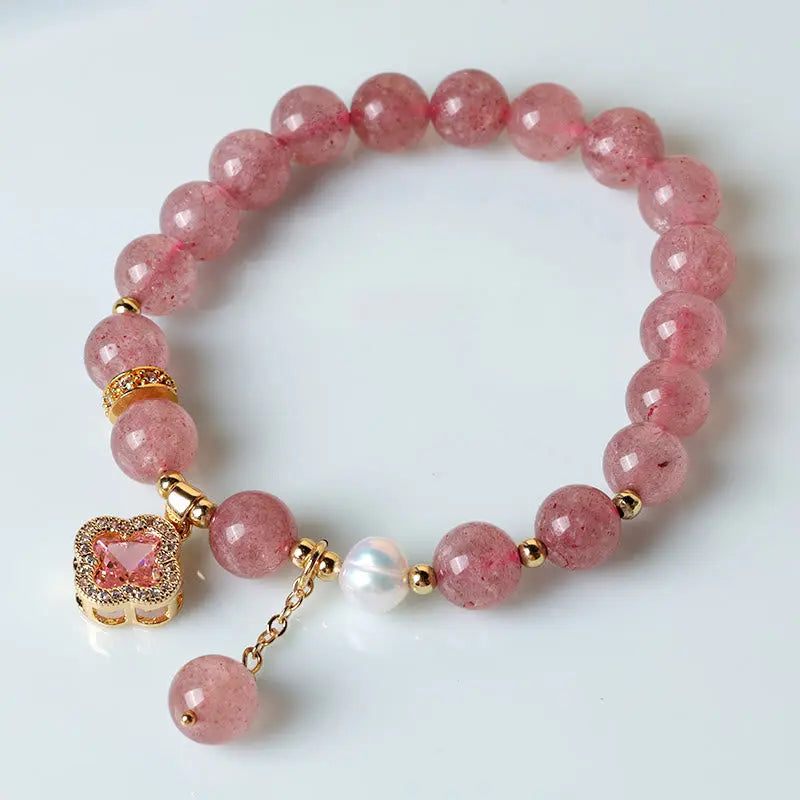 Fortune Jewel "Wishing Love and Sweet Blessings" Quartz Bracelet Includes Gift Message Card Fortune Jewel