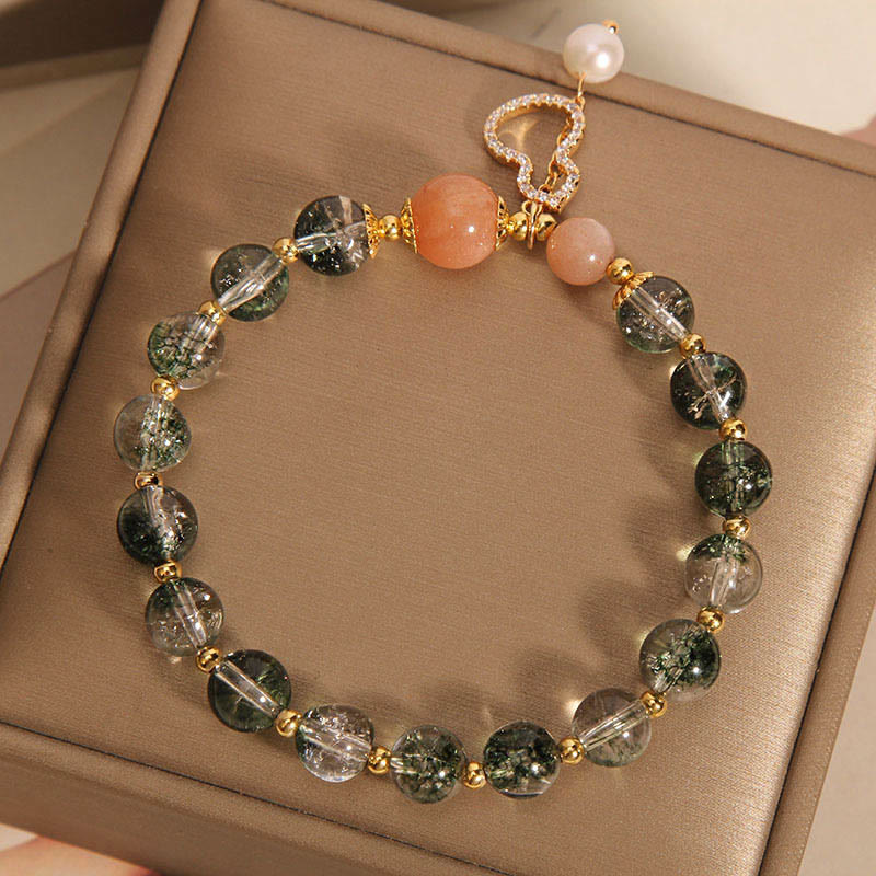 Fortune Jewel Green Phantom Gourd Charm Confidence Bracelet