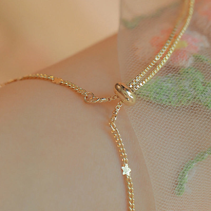 Fortune Jewel 14k Gold Plated Green Chalcedony Maple Leaf Courage Strength Bracelet