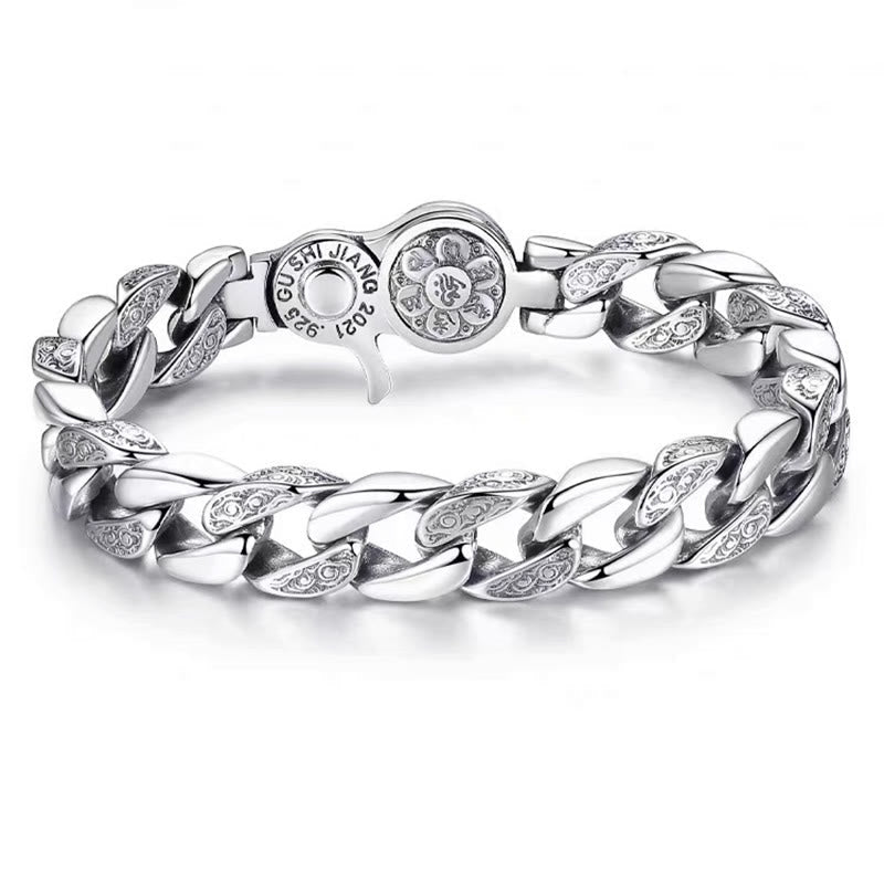 Fortune Jewel Tibet Om Mani Padme Hum Double Dorje Vajra Creativity Bracelet