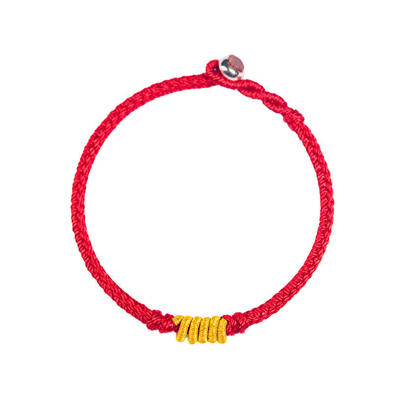 Fortune Jewel Handcrafted King Kong Knot Luck Protection Braid Rope Bracelet