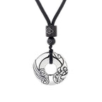 Fortune Jewel PiXiu Peace Buckle Copper Wealth Necklace Pendant