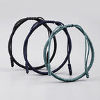 Fortune Jewel Tibetan 3Pcs King Kong Knot Handcrafted Amulet Strength Bracelet