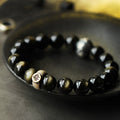 Fortune Jewel Chinese Zodiac Natal Buddha Obsidian Purification Bracelet