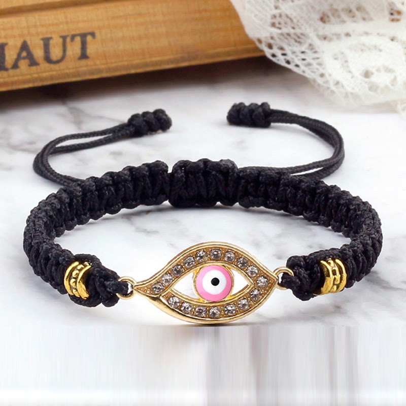 Fortune Jewel Evil Eye Keep Away Evil Spirits String Bracelet