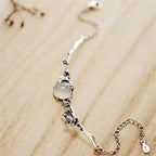 Fortune Jewel "Sending Grace and Harmony"Plum Blossom Chalcedony Bracelet Includes Gift Message Card Fortune Jewel