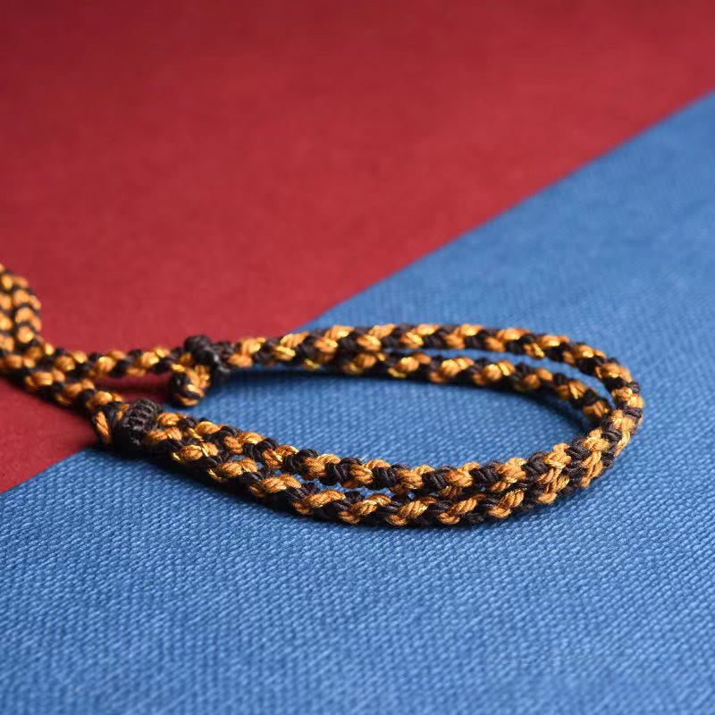 Fortune Jewel Tibetan Handmade King Kong Knot Om Mani Padme Hum Prayer Wheel String Necklace Pendant