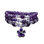 Fortune Jewel Tibetan Amethyst Blessing Bracelet