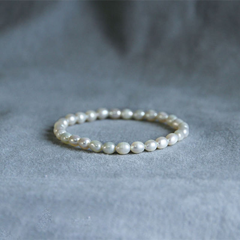Fortune Jewel Natural Pearl Healing Beaded Bracelet