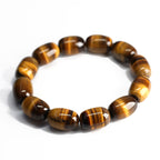 Fortune Jewel Natural Tiger Eye Stone Integrity Willpower Bracelet