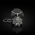 Fortune Jewel Pure Tin Ganesh Ganpati Elephant Protection Amulet Necklace Pendant