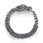 Fortune Jewel Nordic Dragon Handmade Amulet Luck Protection Chain Bracelet Fortune Jewel