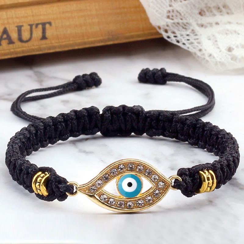 Fortune Jewel Evil Eye Keep Away Evil Spirits String Bracelet